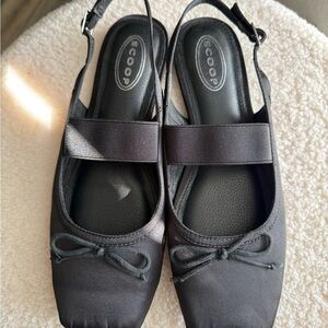 Scoop Black Women's Slingback Flats